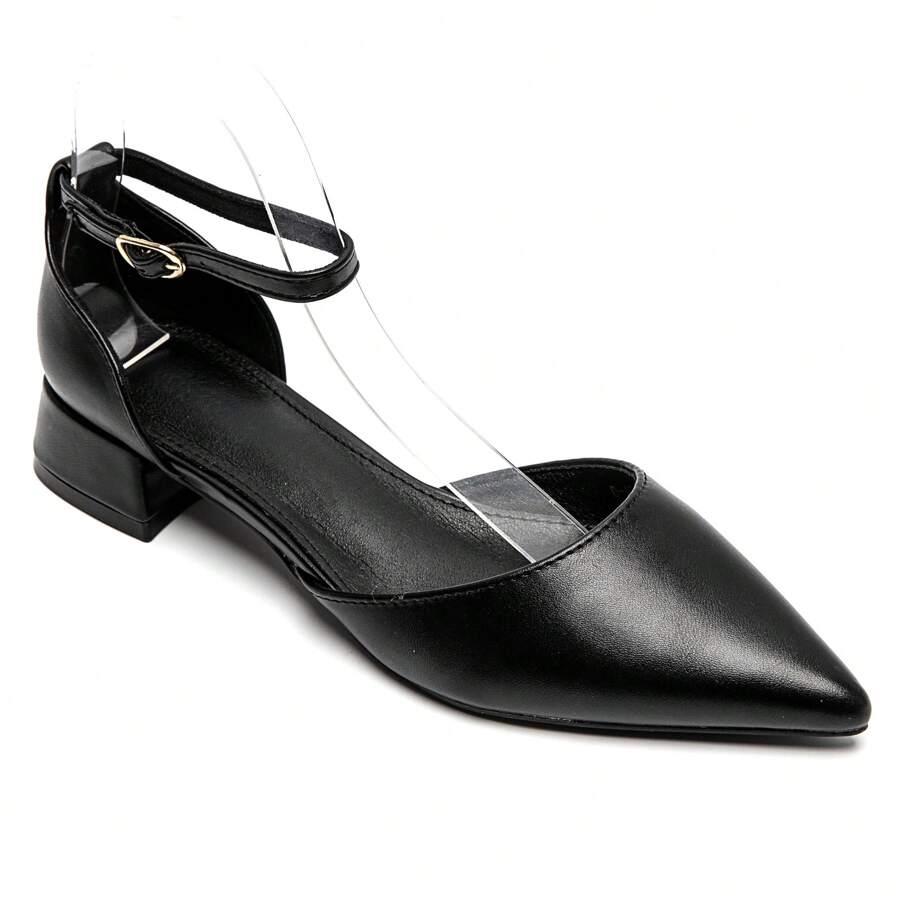 SHEIN CZARNE CZÓŁENKA SZPIC S06__41