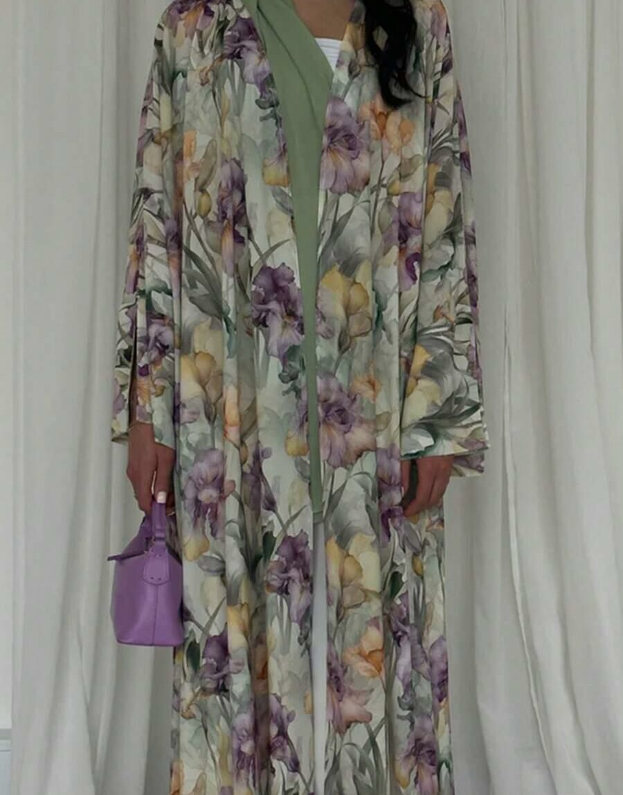SHEIN NARZUTKA KWIATOWY PRINT S06__XL