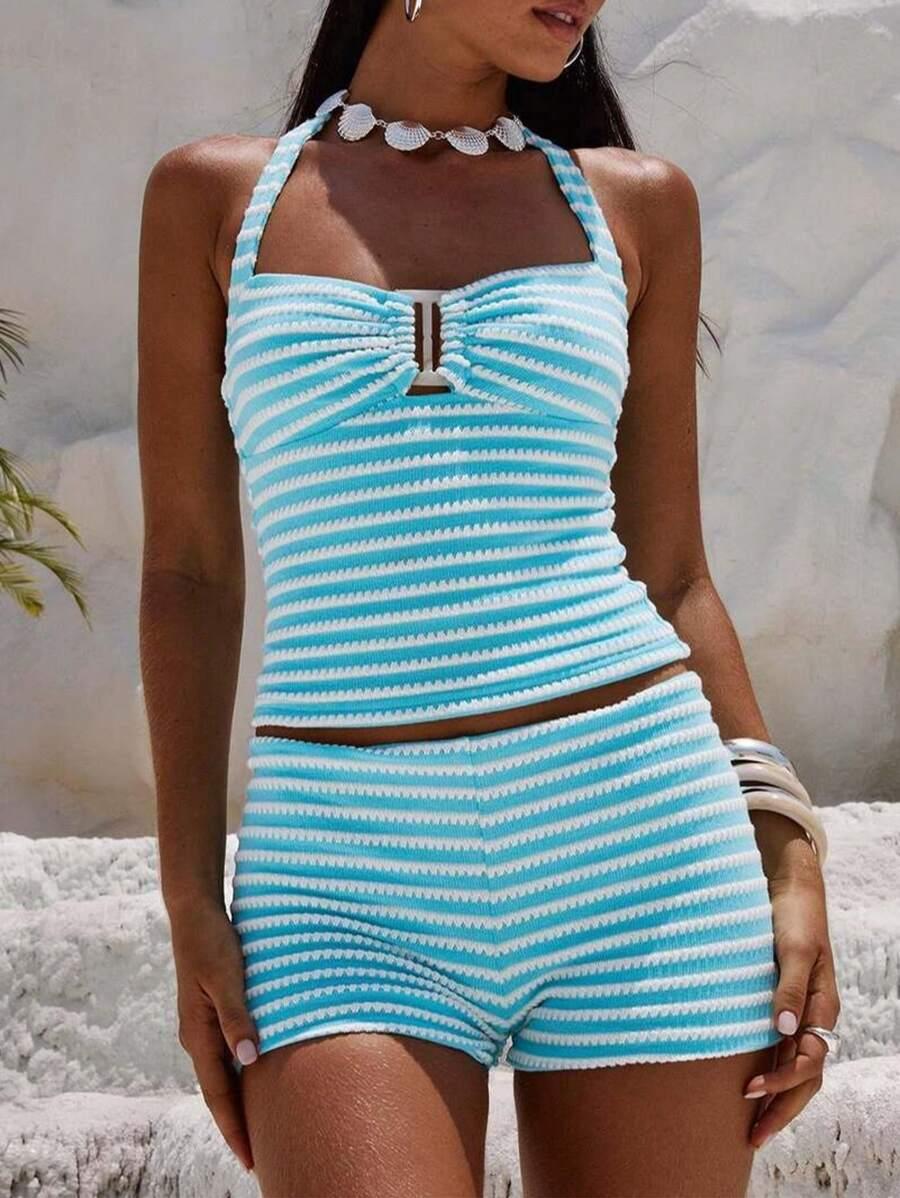 SHEIN TOP SPODENKI KOMPLET S06__XS