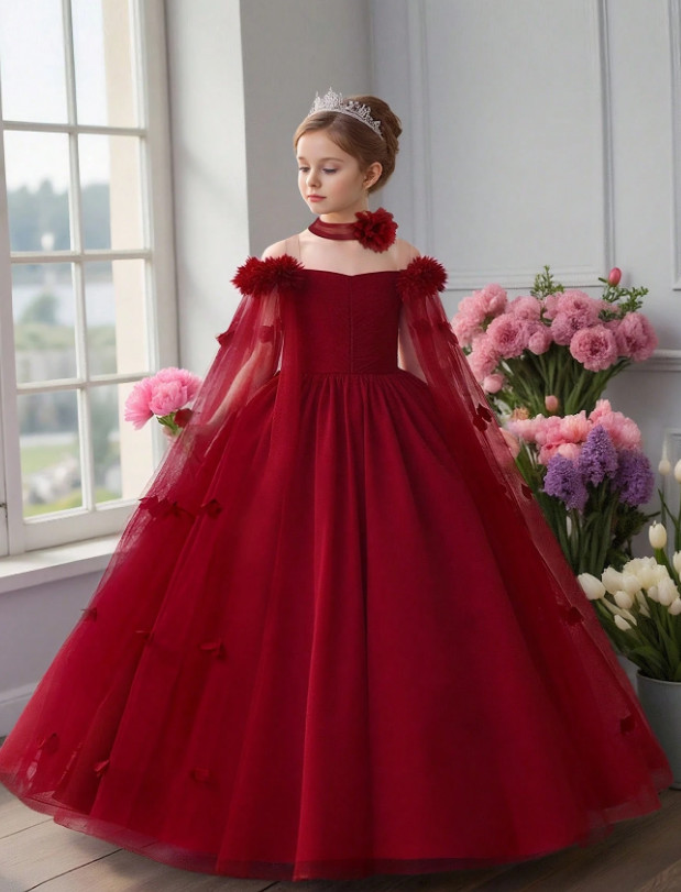 SHEIN CZERWONA MAXI SUKIENKA S06__134-140