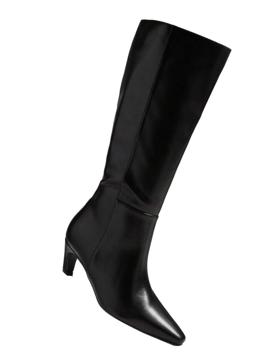 SHEIN CZARNE KOZAKI IMITACJA SKÓRY W01__39,5