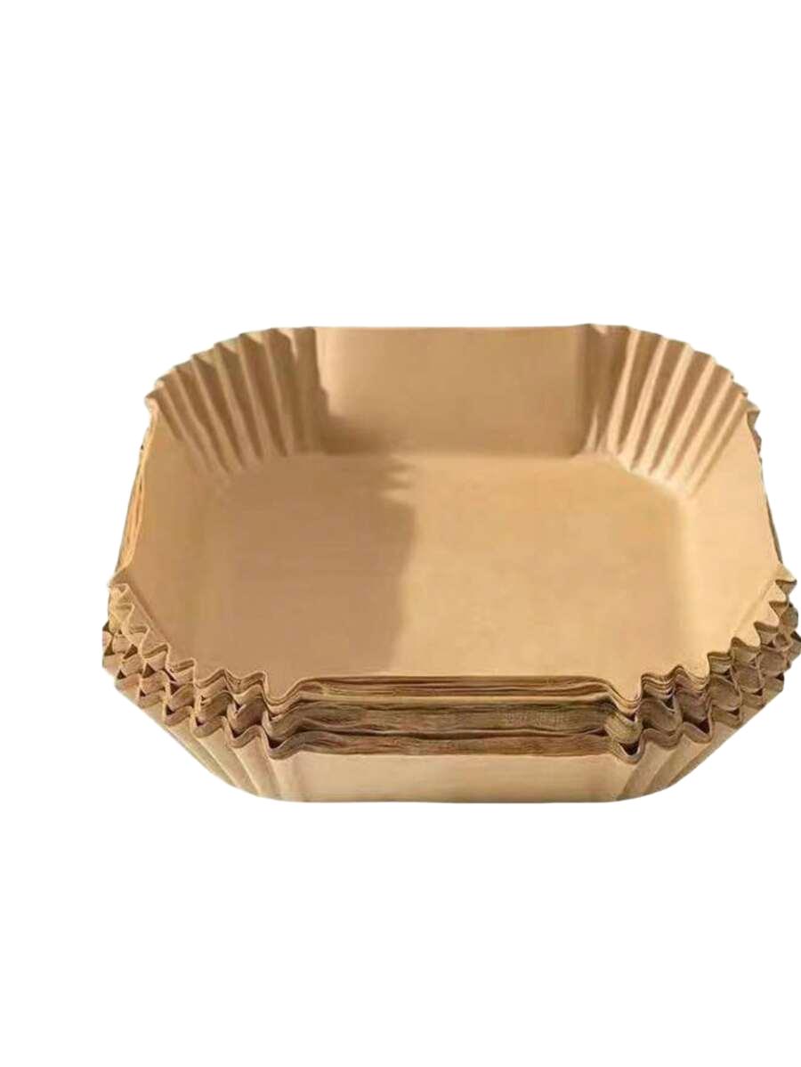 SHEIN PAPIEROWE WKŁADY DO FRYTKOWNICY BEZTŁUSZCZOWEJ 50 PACK S07__4,5X16CM