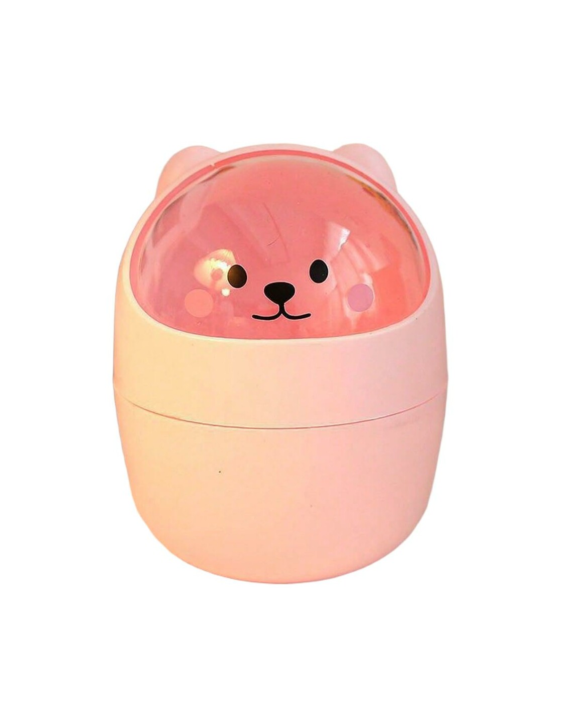 SHEIN RÓŻOWY MINI KOSZ NA ŚMIECI S07__12,5X16CM