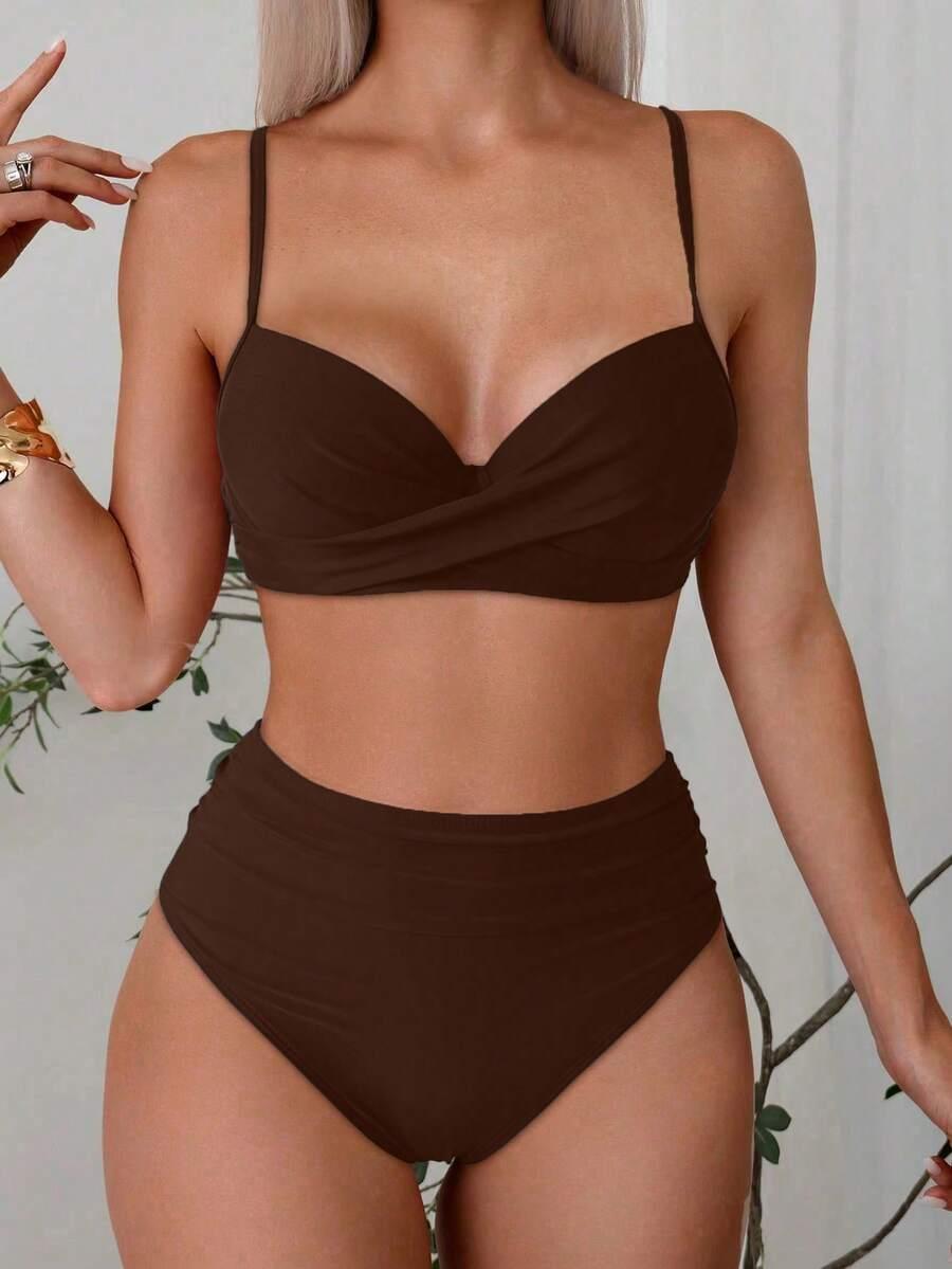 SHEIN DWUCZĘŚCIOWY STRÓJ KĄPIELOWY S09__S