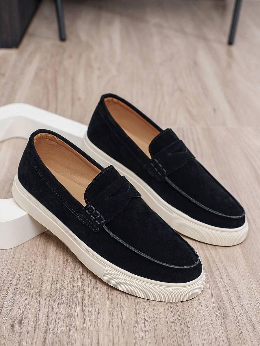 SHEIN CZARNE MOKASYNY CASUAL S06__42