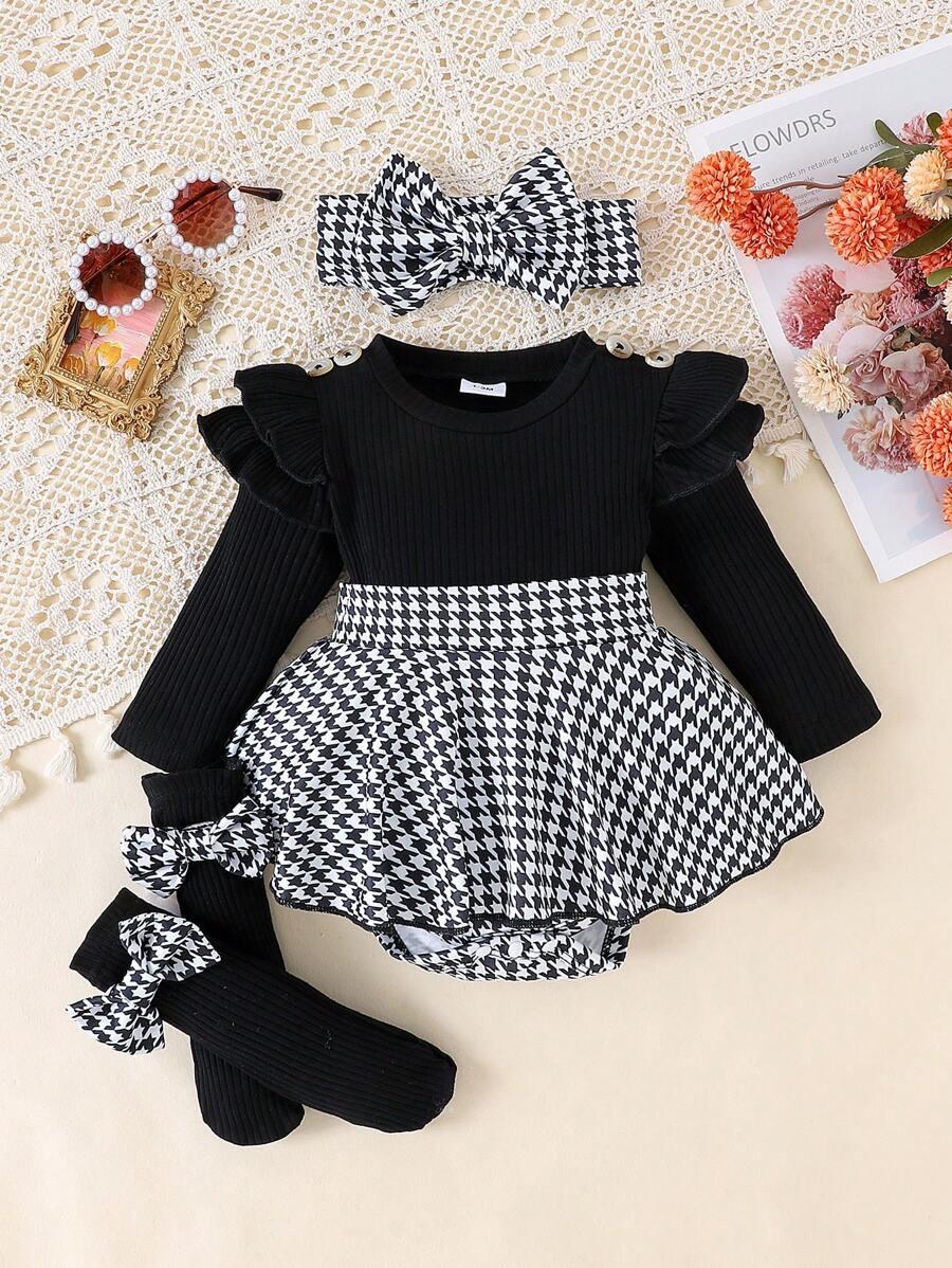 SHEIN SUKIENKA SKARPETY OPASKA KOMPLET S06__62/68
