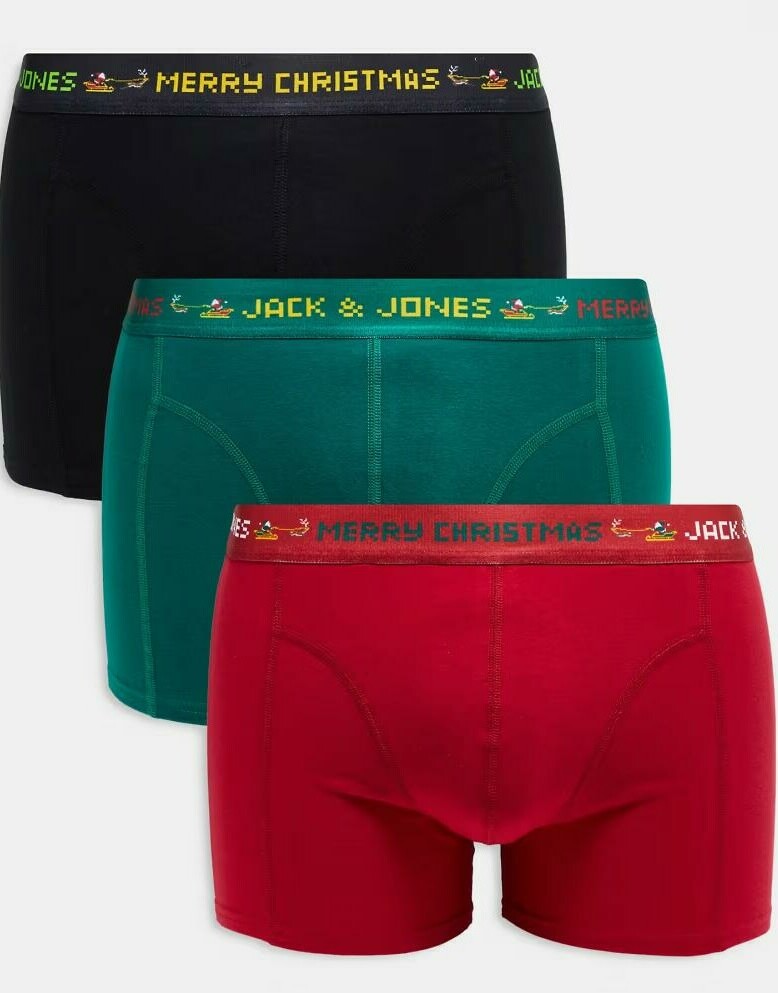 JACK&JONES MAJTKI BOKSERKI 3-PACK BDD__S