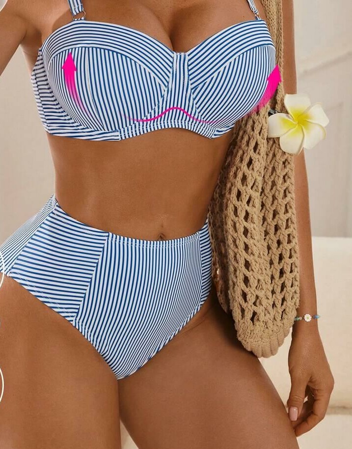 SHEIN DWUCZĘŚCIOWY STRÓJ KĄPIELOWY S09__36DD