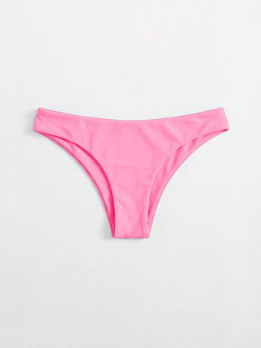 SHEIN RÓŻOWY DÓŁ OD BIKINI S09__M
