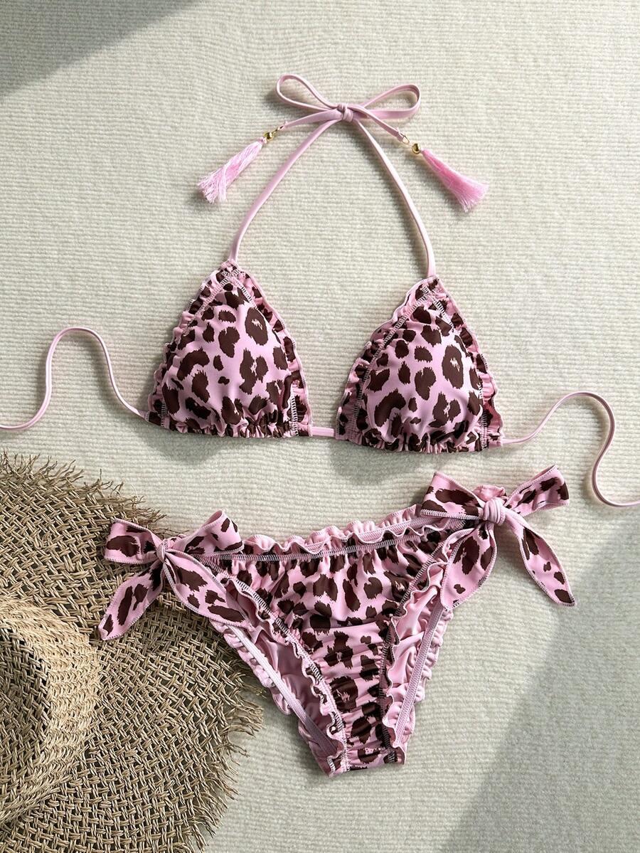 SOLEIA DWUCZĘŚCIOWY STRÓJ KĄPIELOWY ANIMAL PRINT S09__S