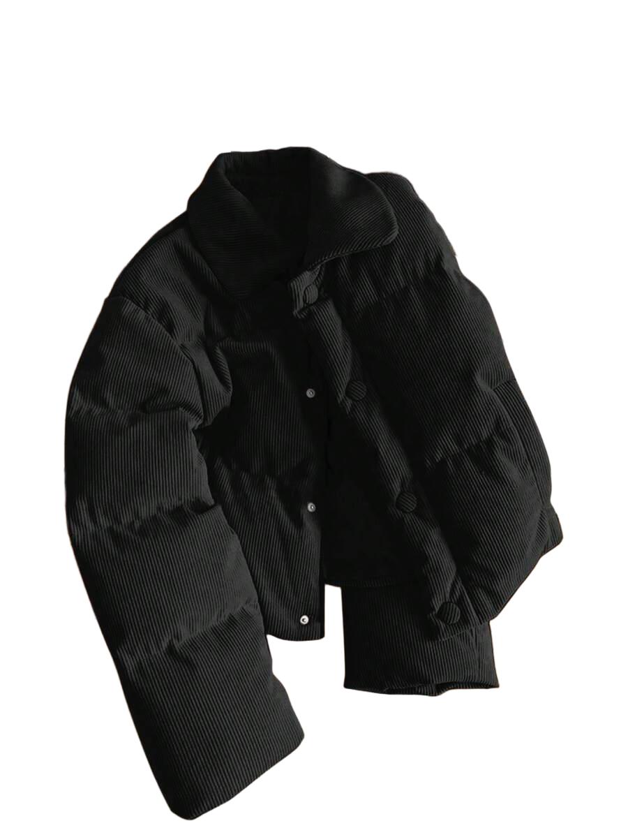 SHEIN CZARNA KURTKA ZAMEK W01__M