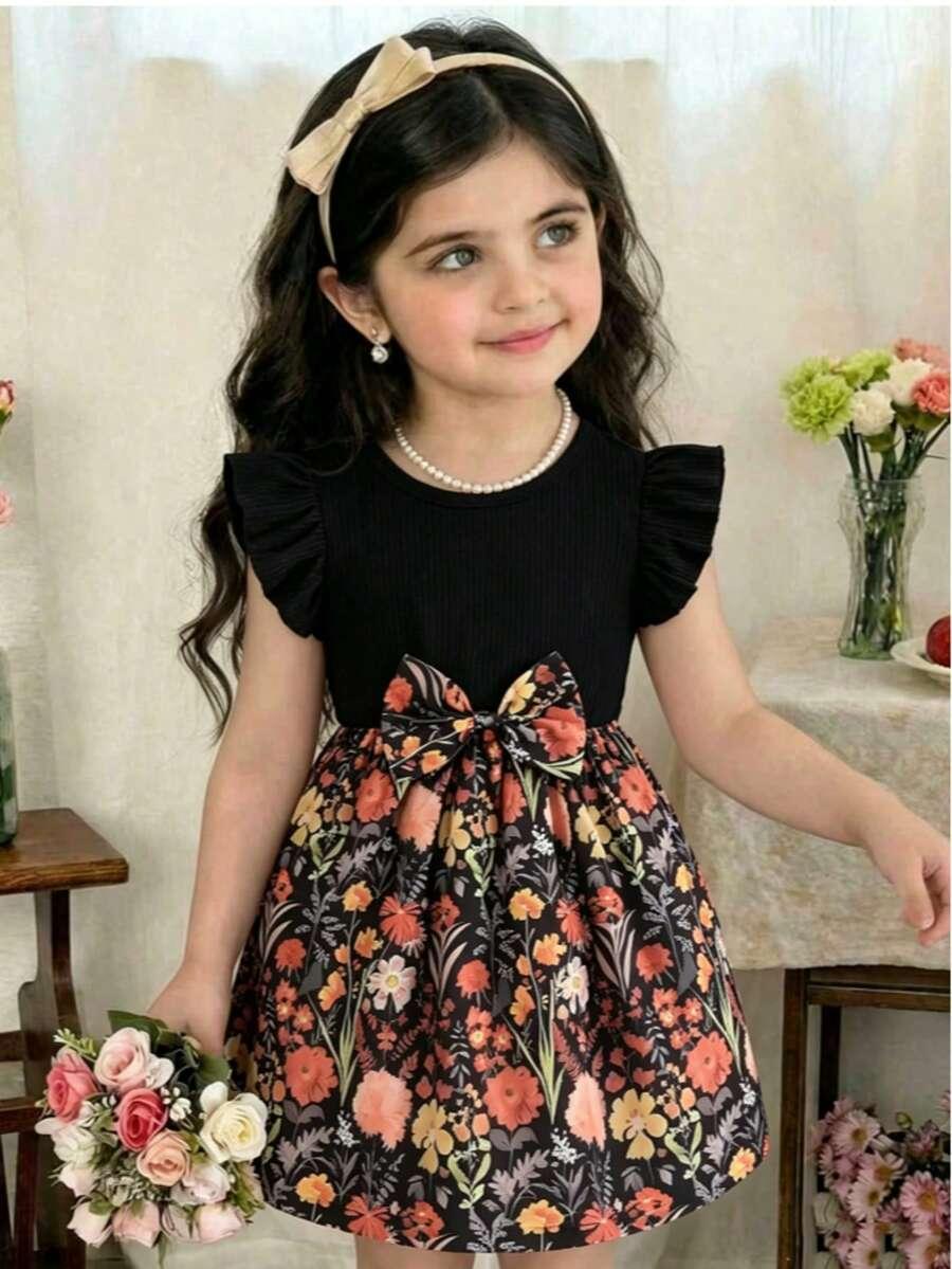 SHEIN SUKIENKA WZÓR KWIATY S09__116-122