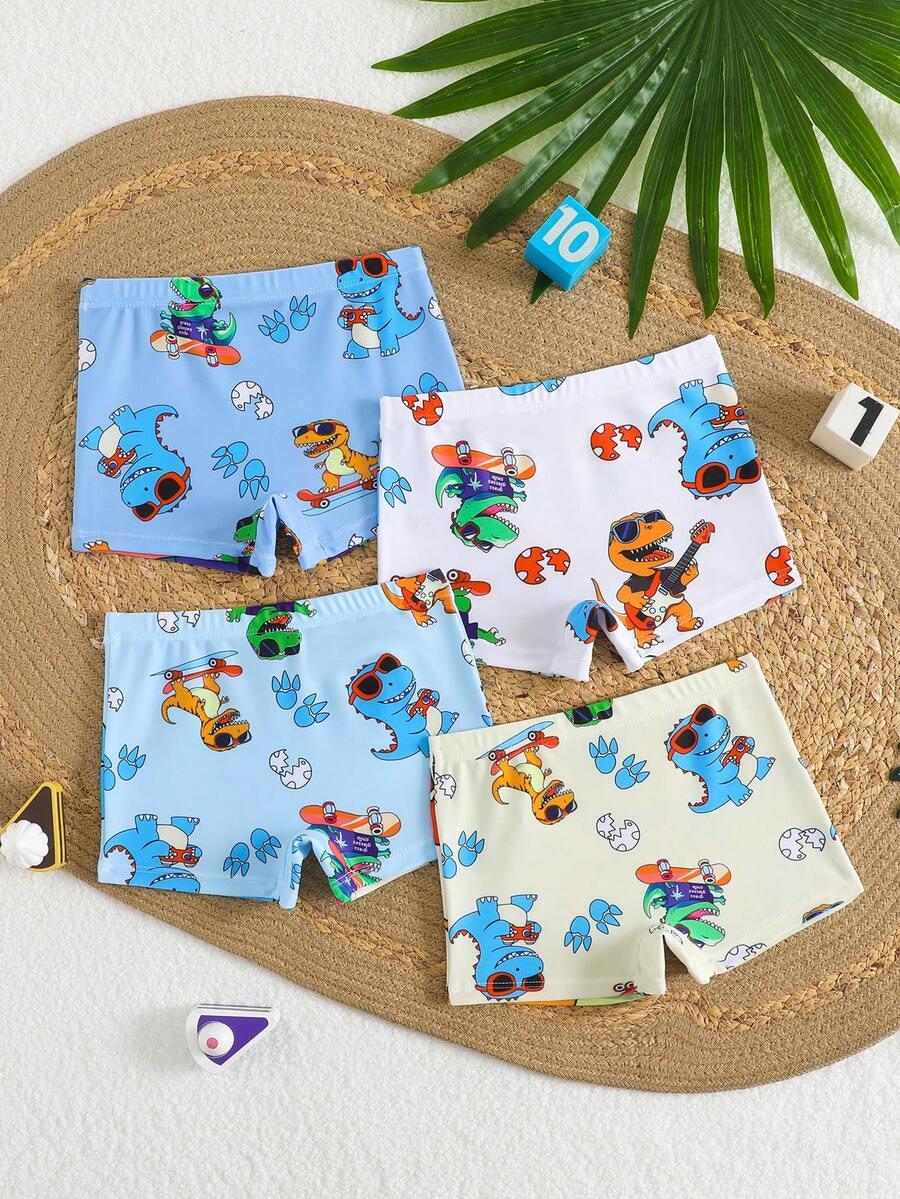 SHEIN KĄPIELÓWKI WZÓR 4-PACK S09__98/104