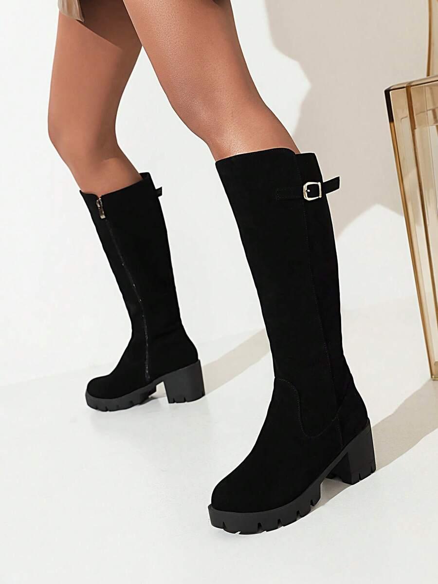 SHEIN CZARNE KOZAKI OBCAS W01__39