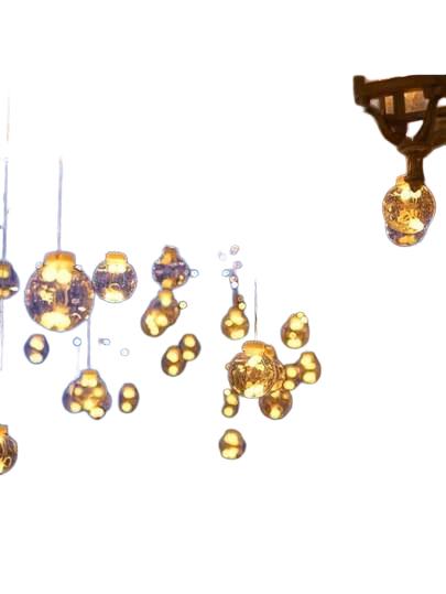 SHEIN KURTYNA ŚWIETLNA LAMPKI S07__3,5M