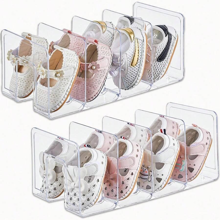 SHEIN PRZEZROCZYSTY ORGANIZER NA BUTY 2-PACK S07__26X12X10.5CM