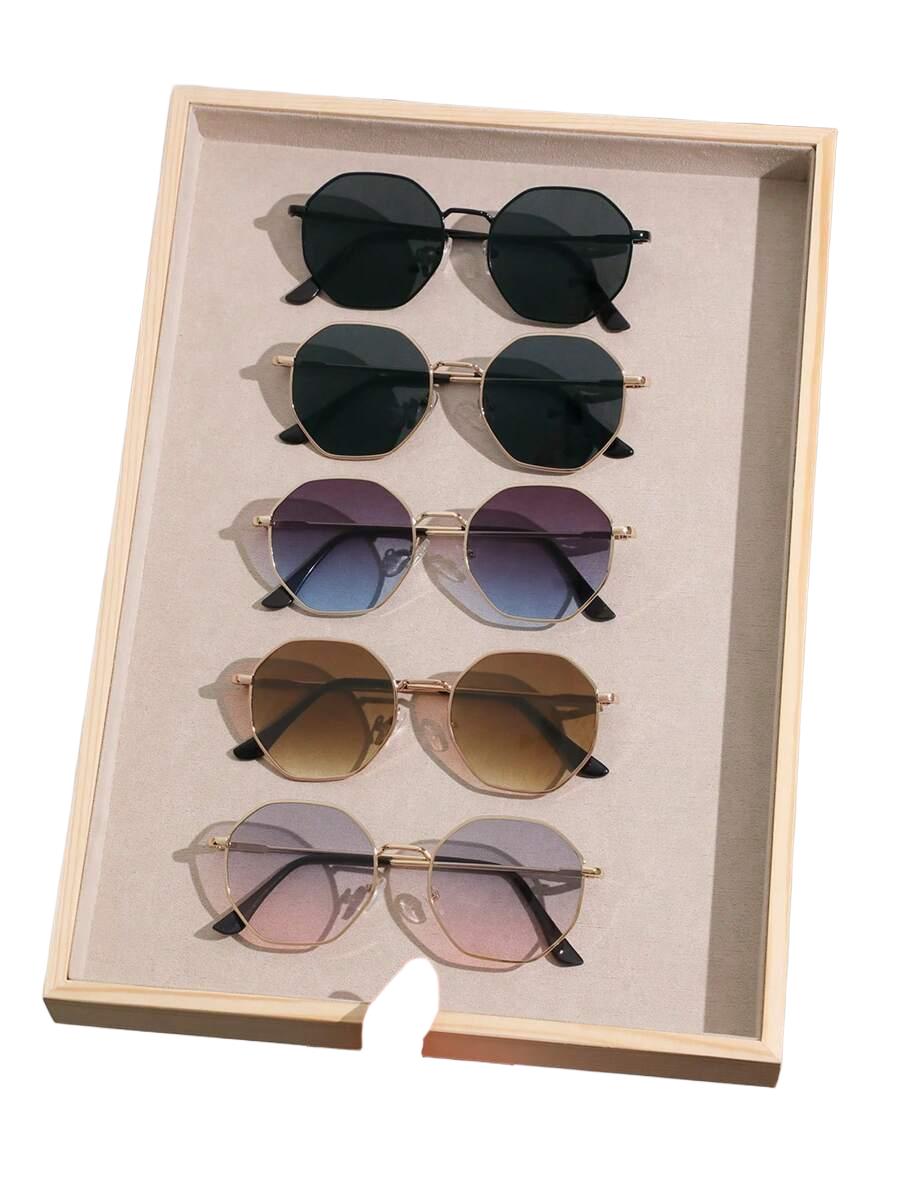 SHEIN OKULARY PRZECIWSŁONECZNE 5-PACK S07__