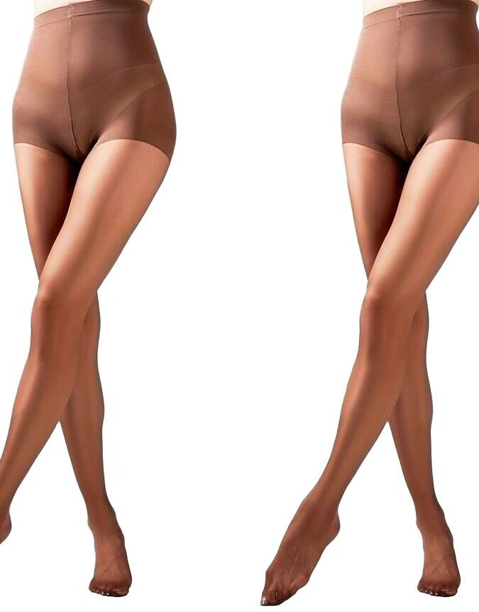 SHEIN BEŻOWE RAJSTOPY 2-PACK S07__XS-M