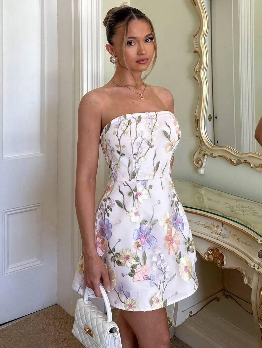 SHEIN MINI SUKIENKA WZÓR PK01__M