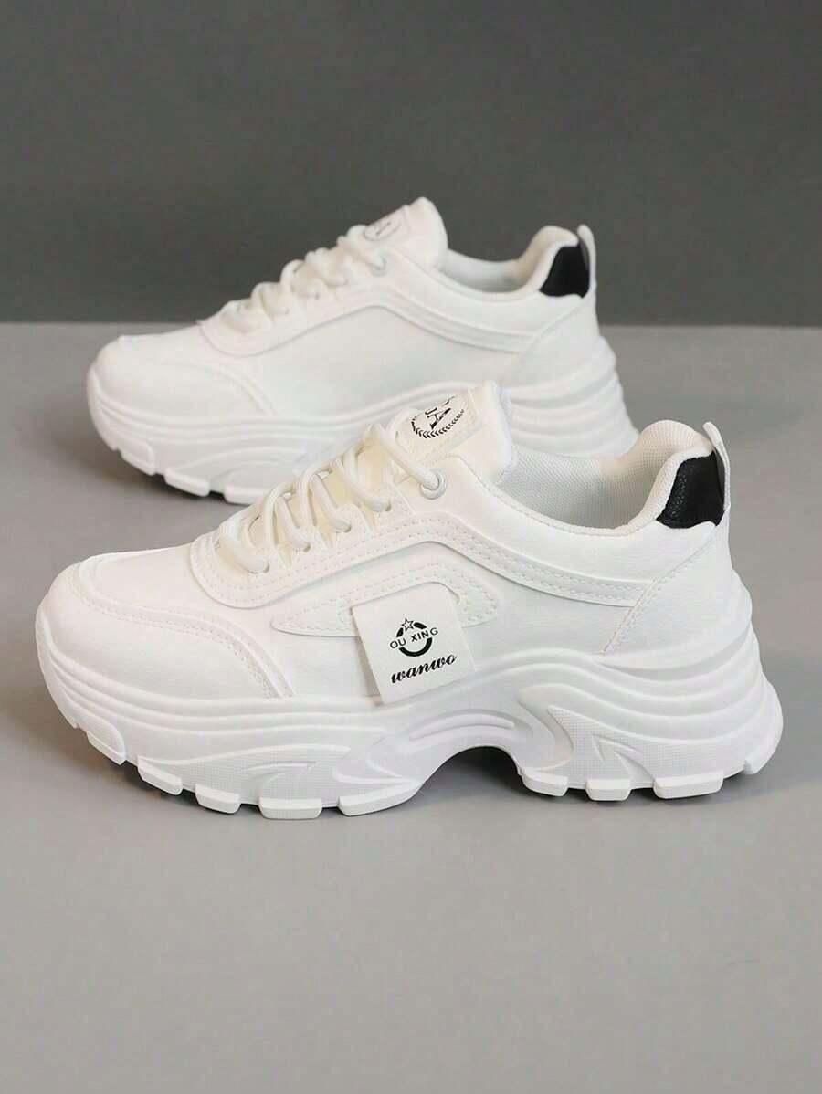SHEIN BIAŁE SPORTOWE BUTY PK01__36,5