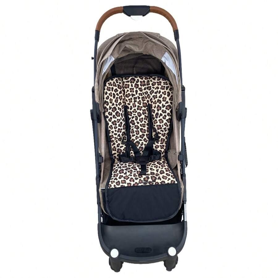 SHEIN SIEDZISKO DO WÓZKA ANIMAL PRINT S07__40X78 CM