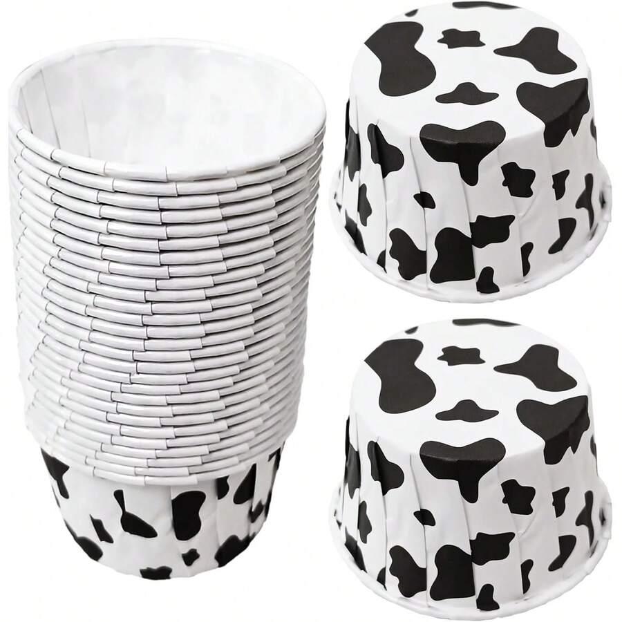 SHEIN FOREMKI JEDNORAZOWE ANIMAL PRINT 50-PACK S07__5.7X3.3CM