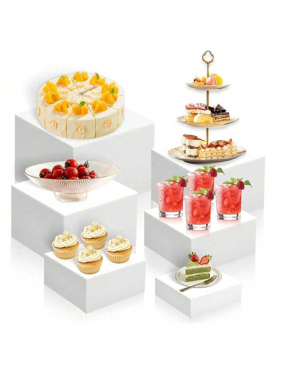 SHEIN EKSPOZYTORY NA CIASTO 3-PACK S07__20X20X15CM