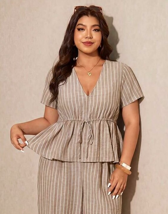 SHEIN BLUZKA W PASKI WIĄZANIE S09__48