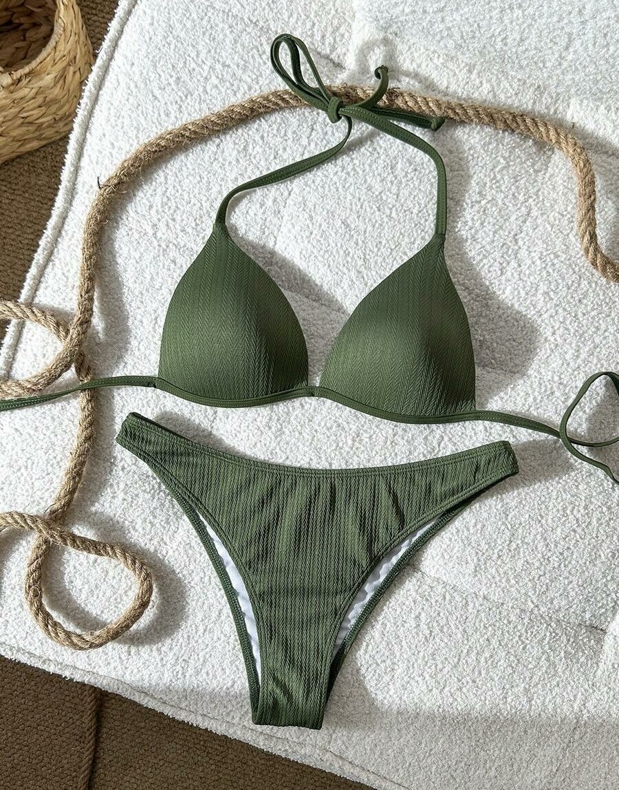 SWIM MOD ZIELONY DWUCZĘŚCIOWY STRÓJ KĄPIELOWY S09__XS