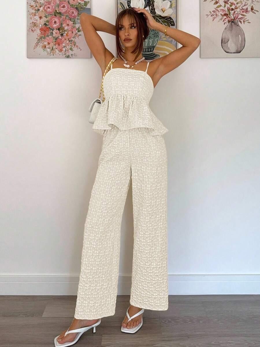 SHEIN TOP SPODNIE KOMPLET S06__S