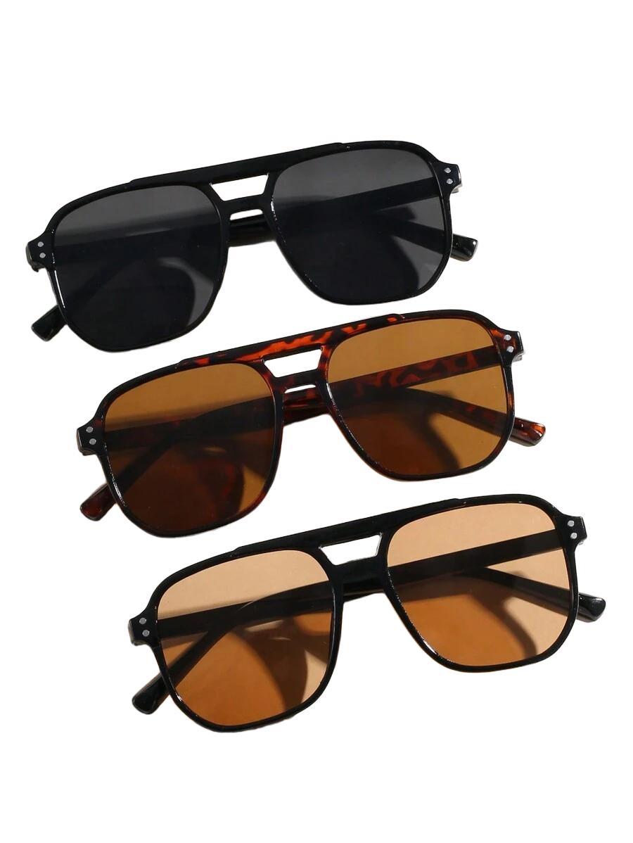 SHEIN OKULARY PRZECIWSŁONECZNE 3-PACK S07