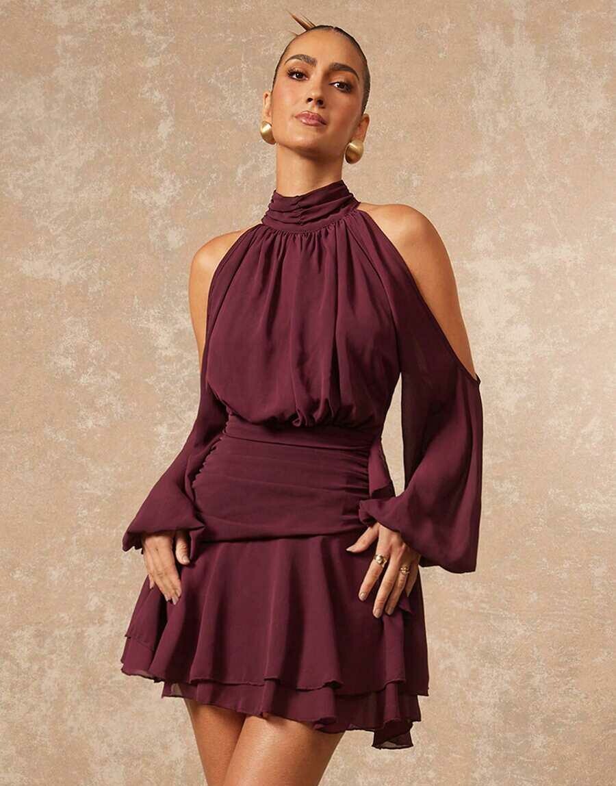 SHEIN SUKIENKA MINI WIĄZANIE S06__XS