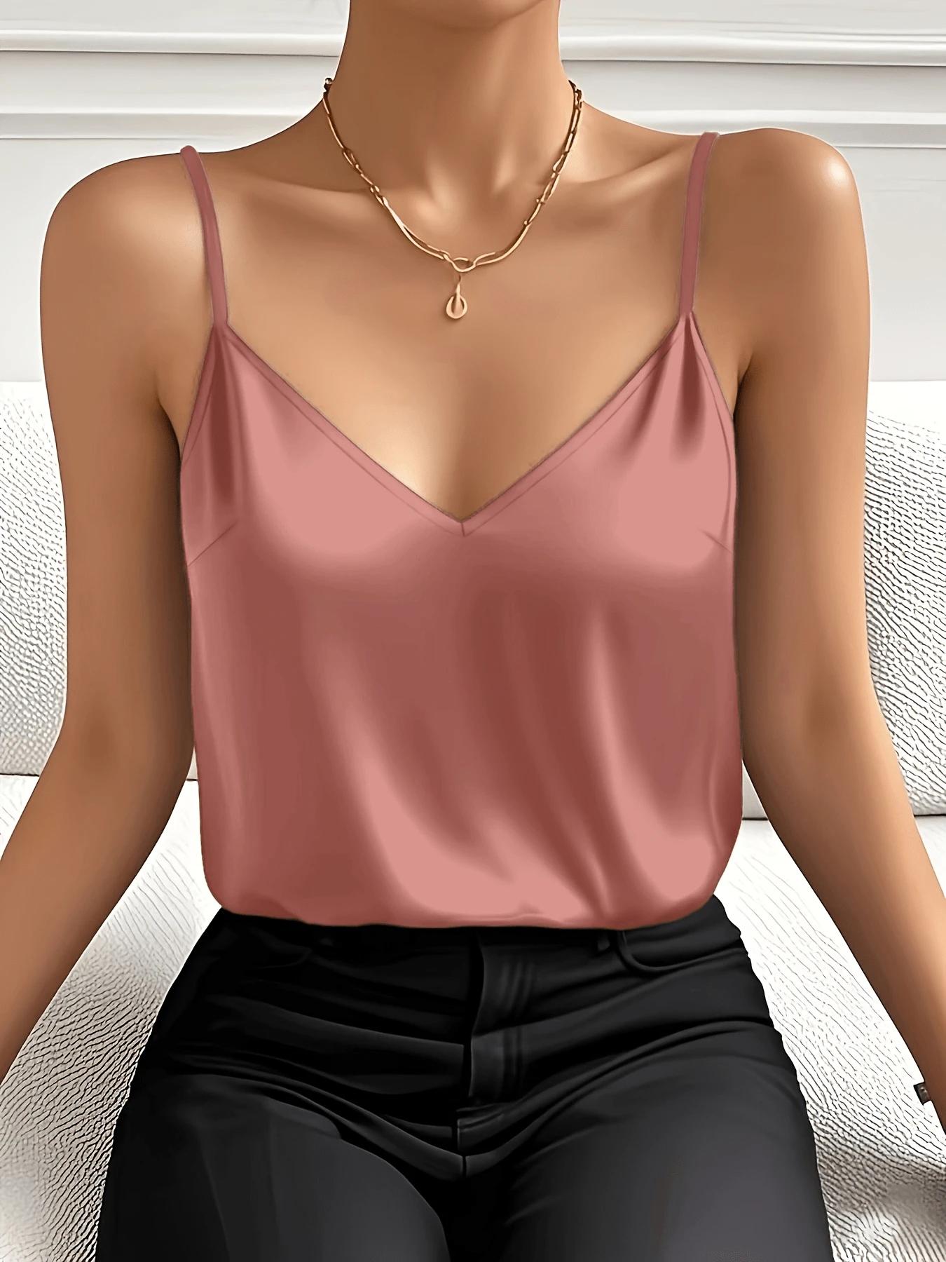 SHEIN RÓŻOWA BLUZKA NA RAMIĄCZKACH S06__S