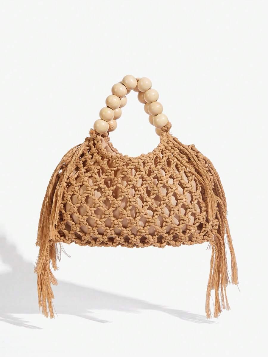 SHEIN BRĄZOWA TOREBKA NA RAMIĘ S07__26X14CM
