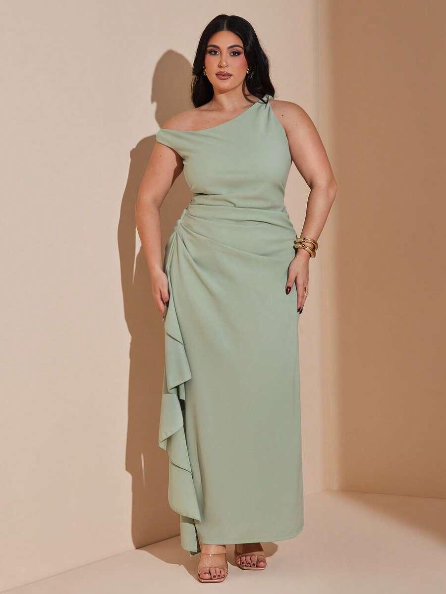 SHEIN MAXI ASYMETRYCZNA SUKIENKA S06__48