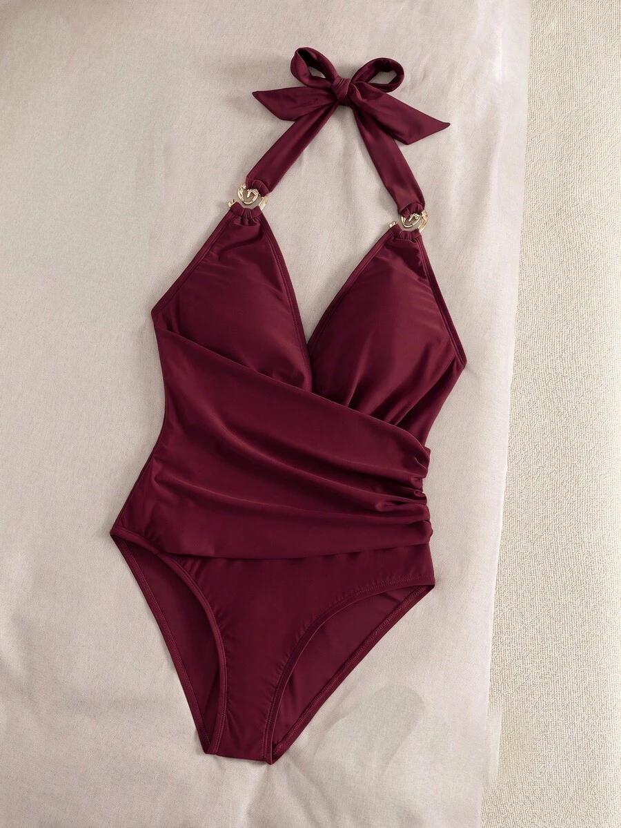 SHEIN JEDNOCZĘŚCIOWY STRÓJ KĄPIELOWY S09__M