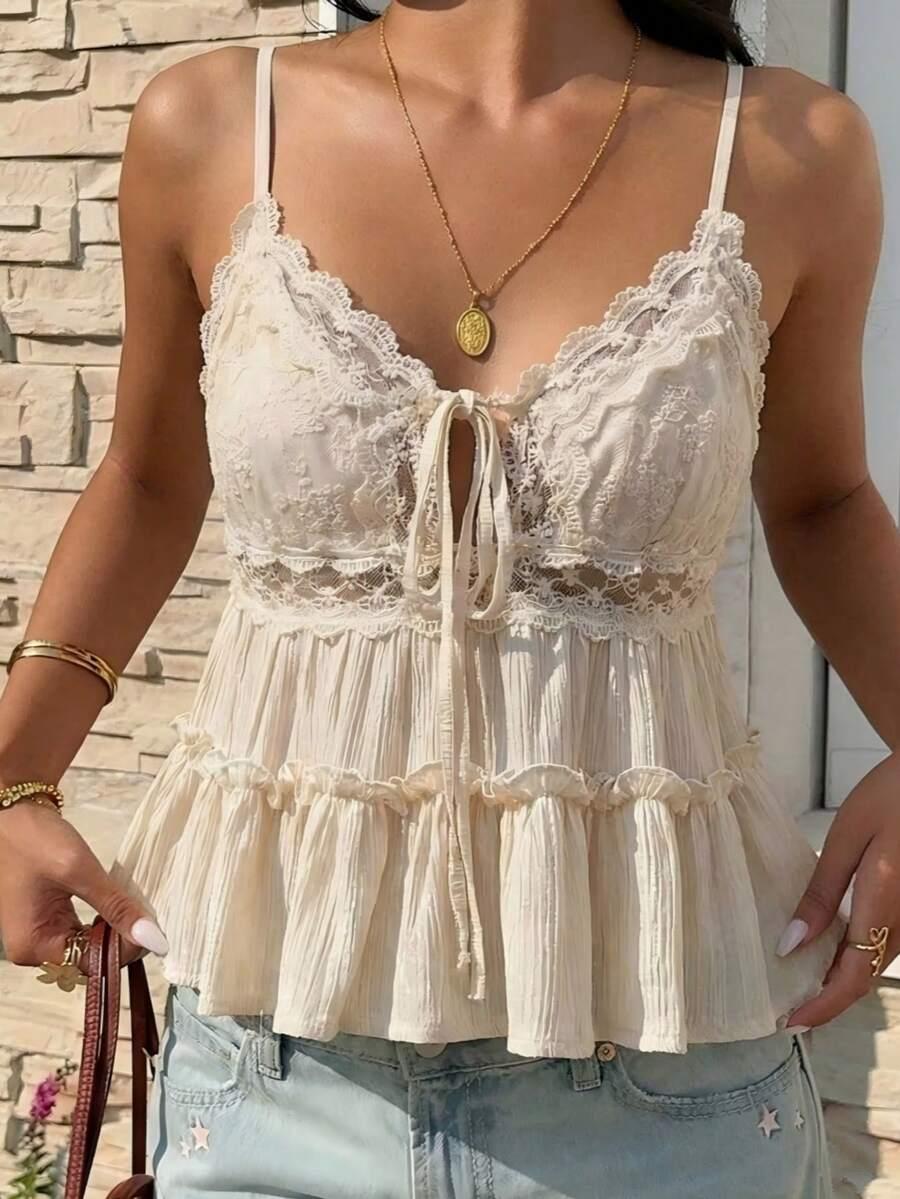 SHEIN TOP NA RAMIĄCZKACH S06__M