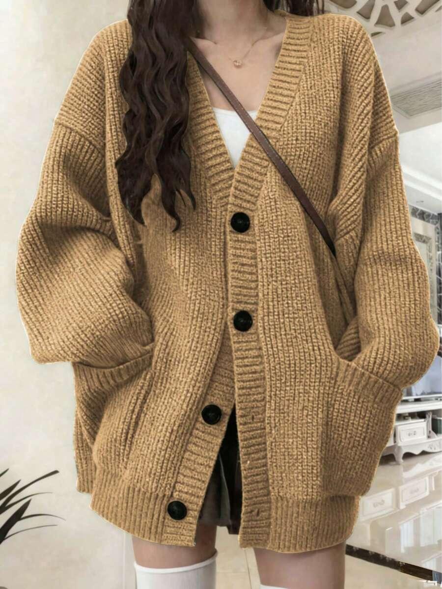 SHEIN SWETER KARDIGAN GUZIKI S06__XL