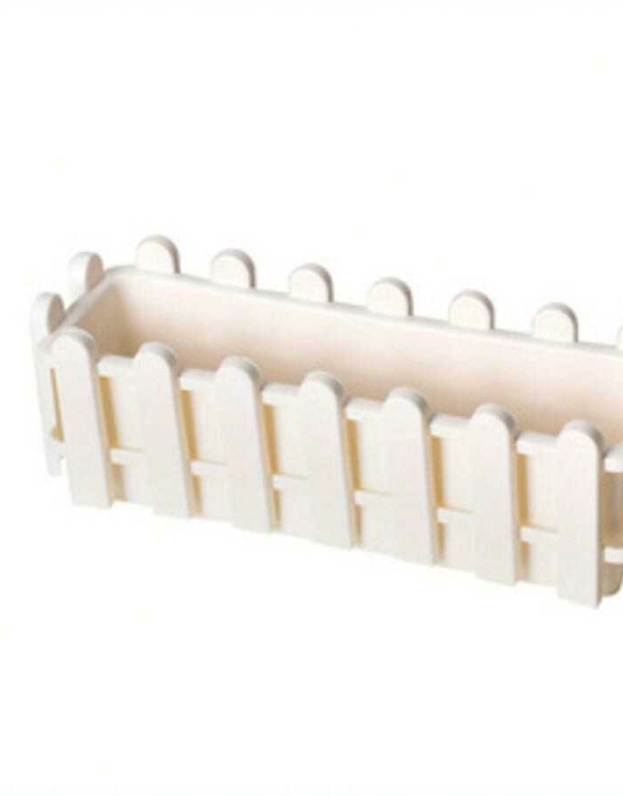 SHEIN BIAŁA DONICZKA 6-PACK S07__20X6,5X7