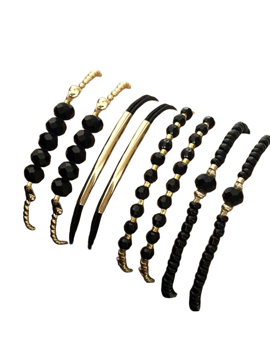 SHEIN KOLOROWE BRANSOLETKI 8-PACK S07