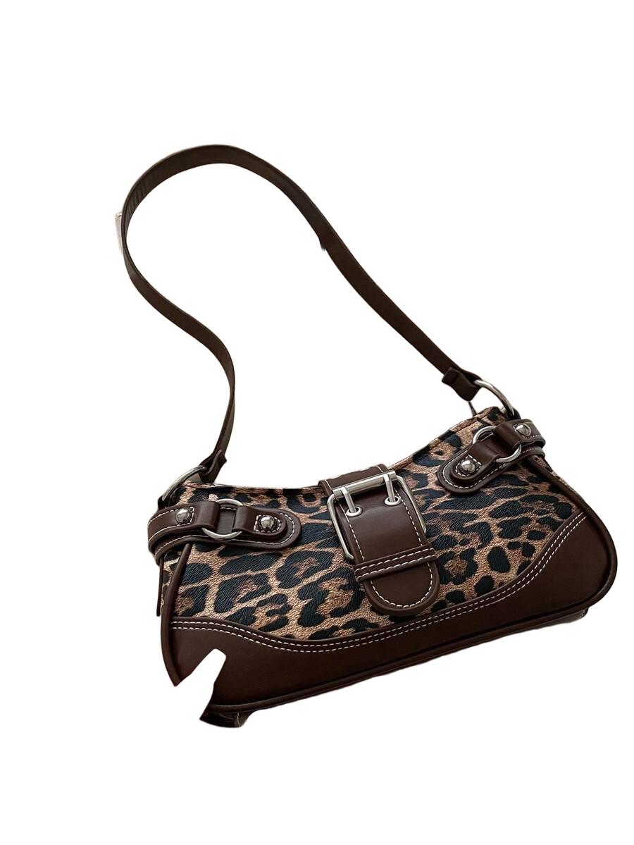 SHEIN TOREBKA NA RAMIĘ ANIMAL PRINT S07__25X7.5X13CM