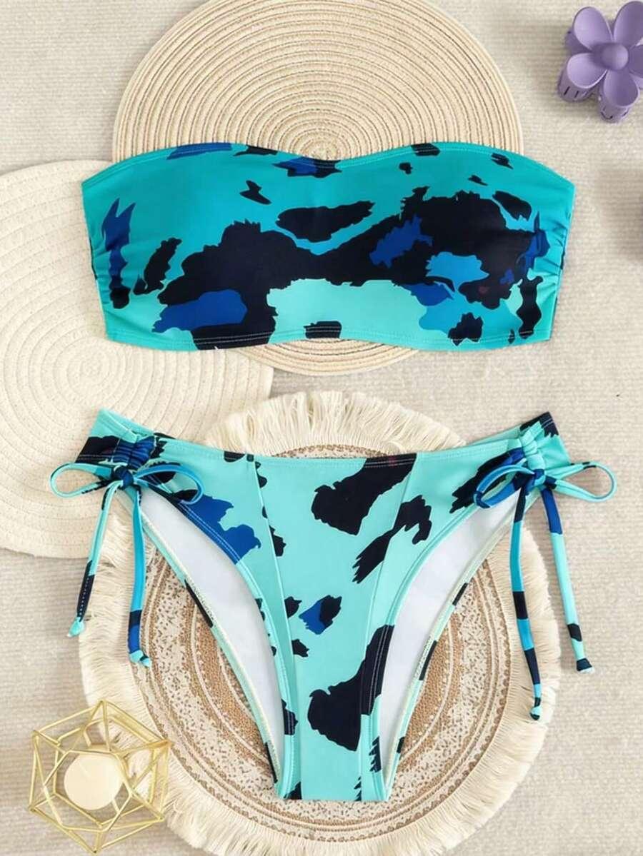 SHEIN DWUCZĘŚCIOWY STRÓJ KĄPIELOWY S09__S