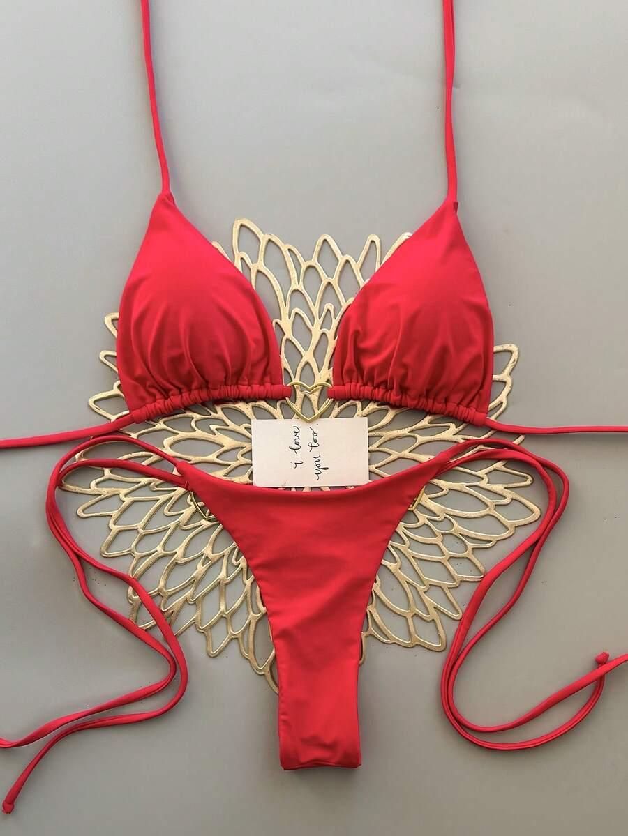 SHEIN DWUCZĘŚCIOWY STRÓJ KĄPIELOWY S09__S