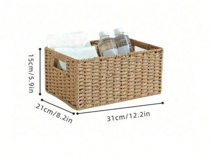 SHEIN KOSZ DO PRZECHOWYWANIA S07__31X21X15CM