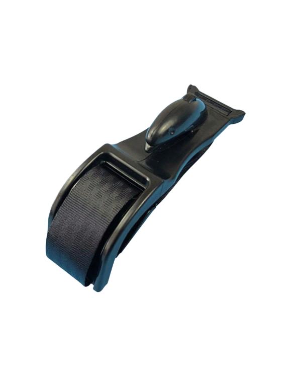 SHEIN CZARNY REGULATOR PASÓW BEZPIECZEŃSTWA S07__21X6CM