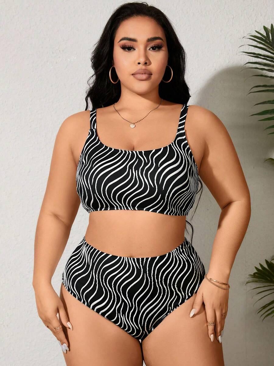 SHEIN DWUCZĘŚCIOWY STRÓJ KĄPIELOWY S09__48