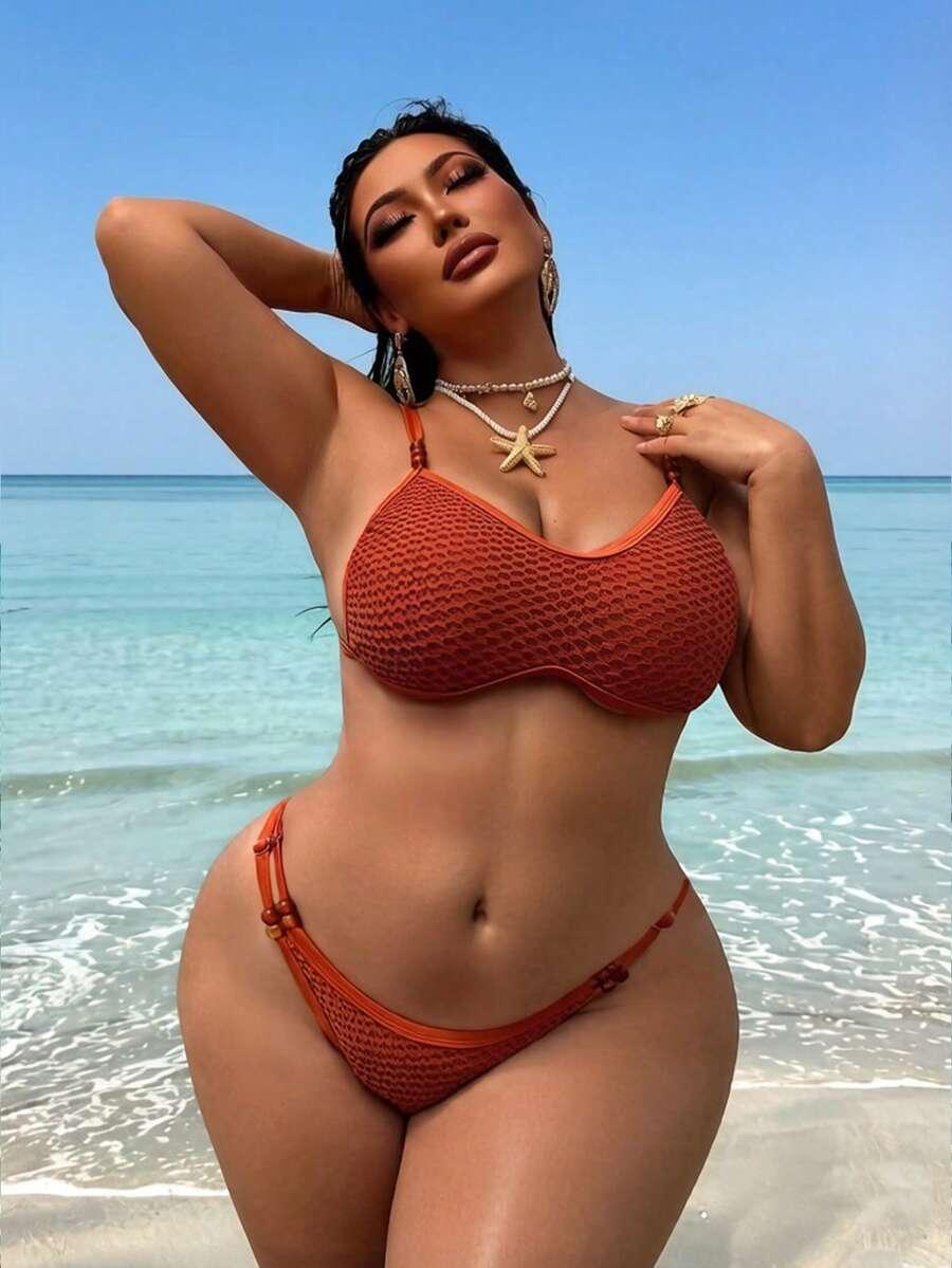 SHEIN DWUCZĘŚCIOWY STRÓJ KĄPIELOWY S09__46