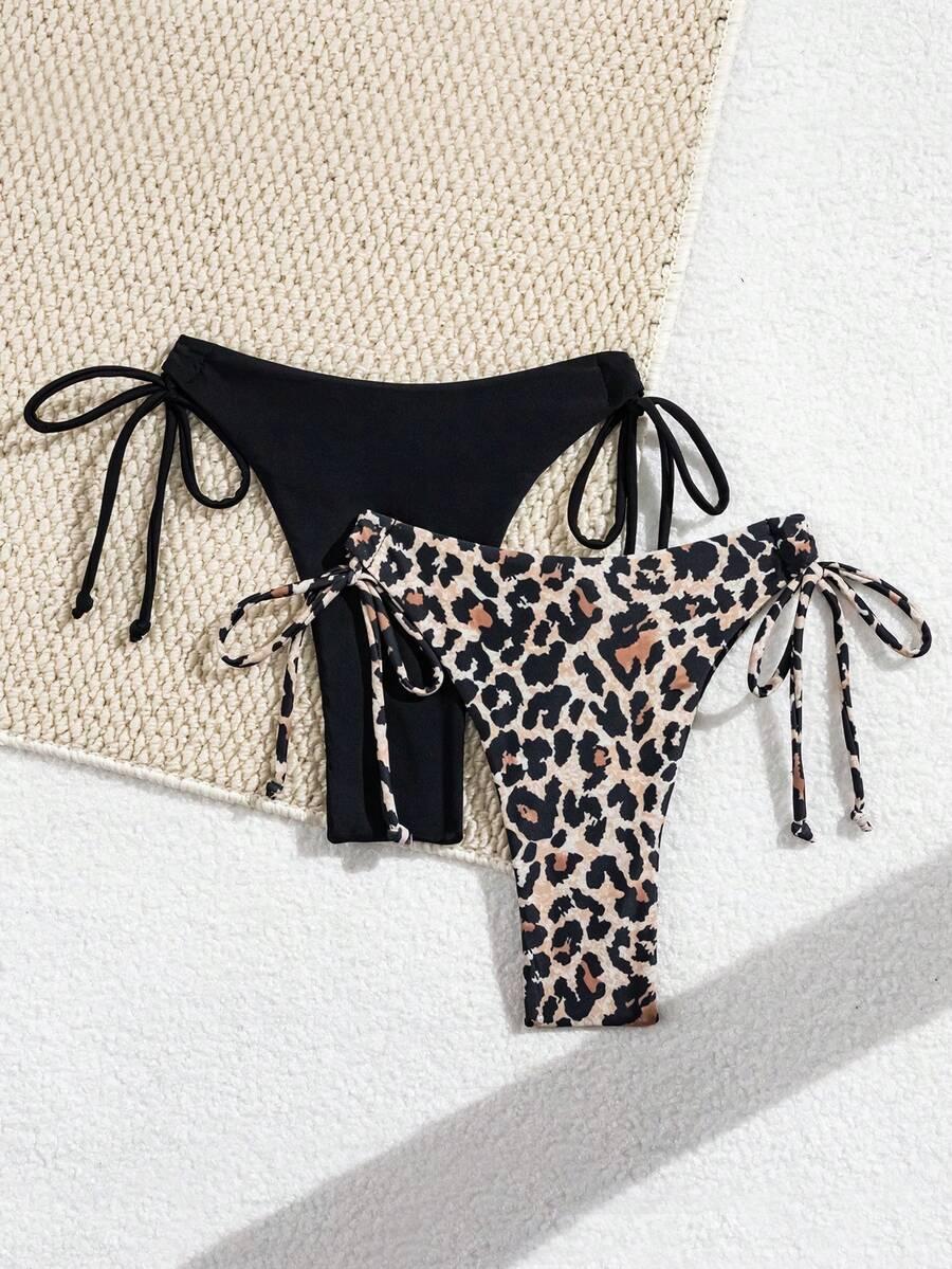 SHEIN DÓŁ OD BIKINI 2-PACK S09__M
