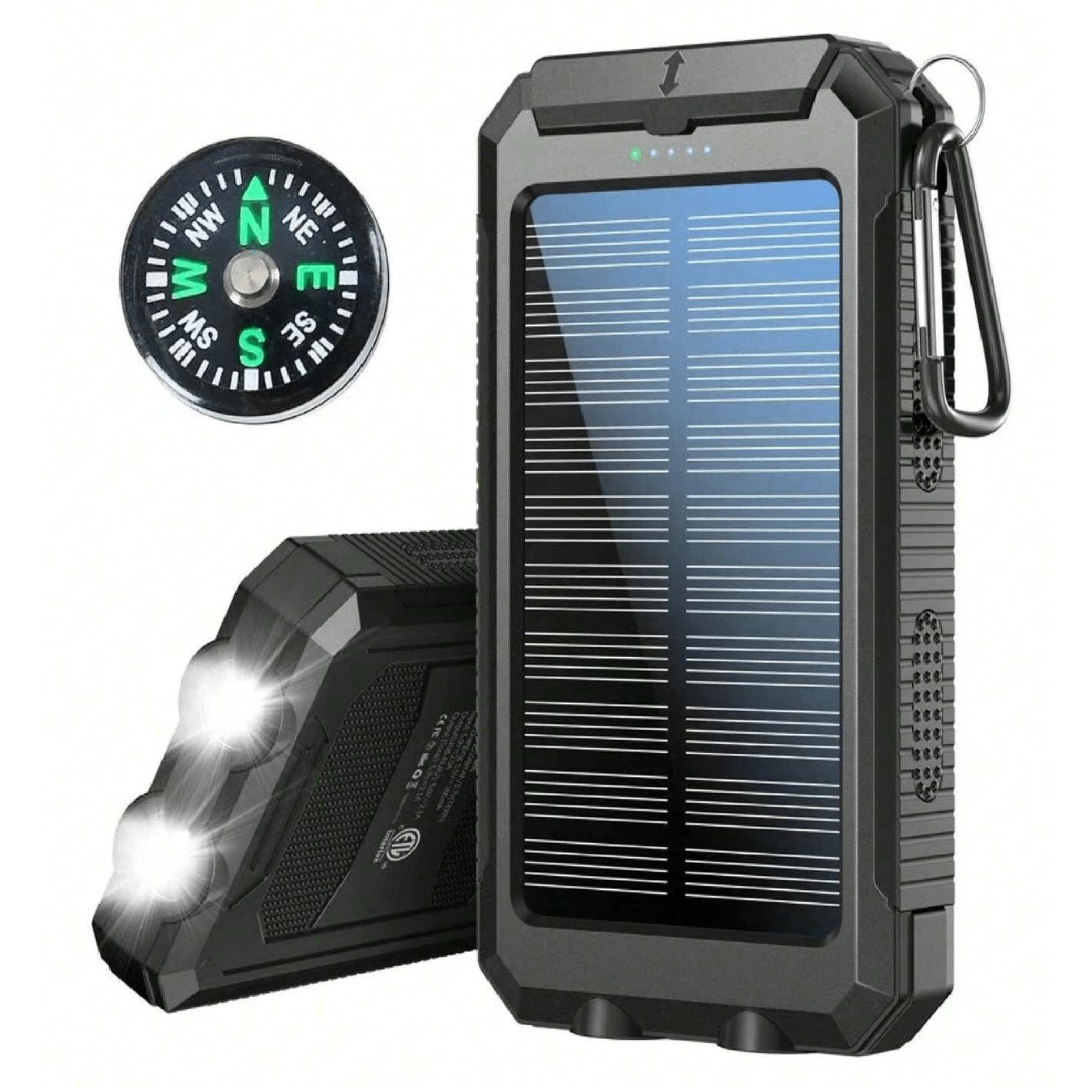 SHEIN SOLARNY POWER BANK Z LATARKĄ S07