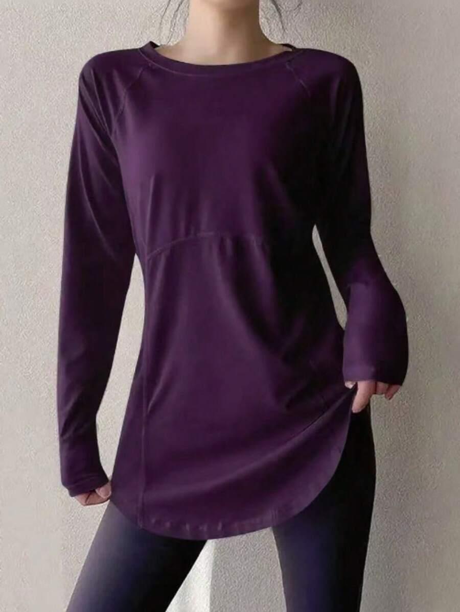 SHEIN KOSZULKA SPORTOWA DŁUGI RĘKAW PK01__XL